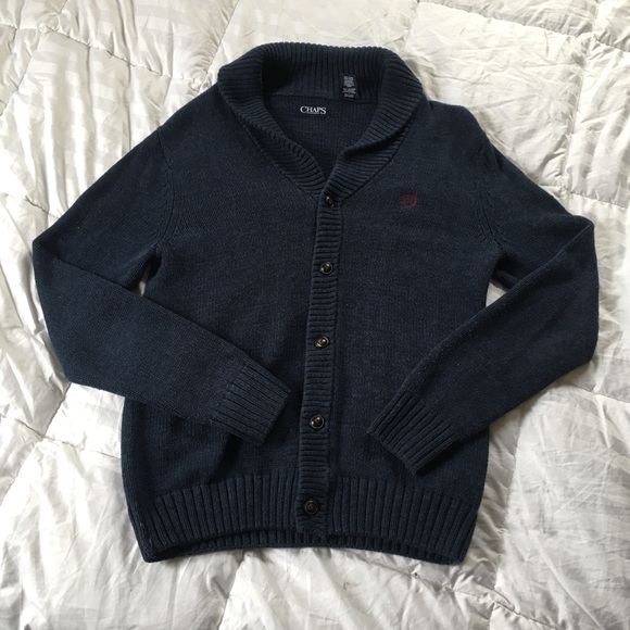 Chaps Button Down Sweater - Picture 1 of 5